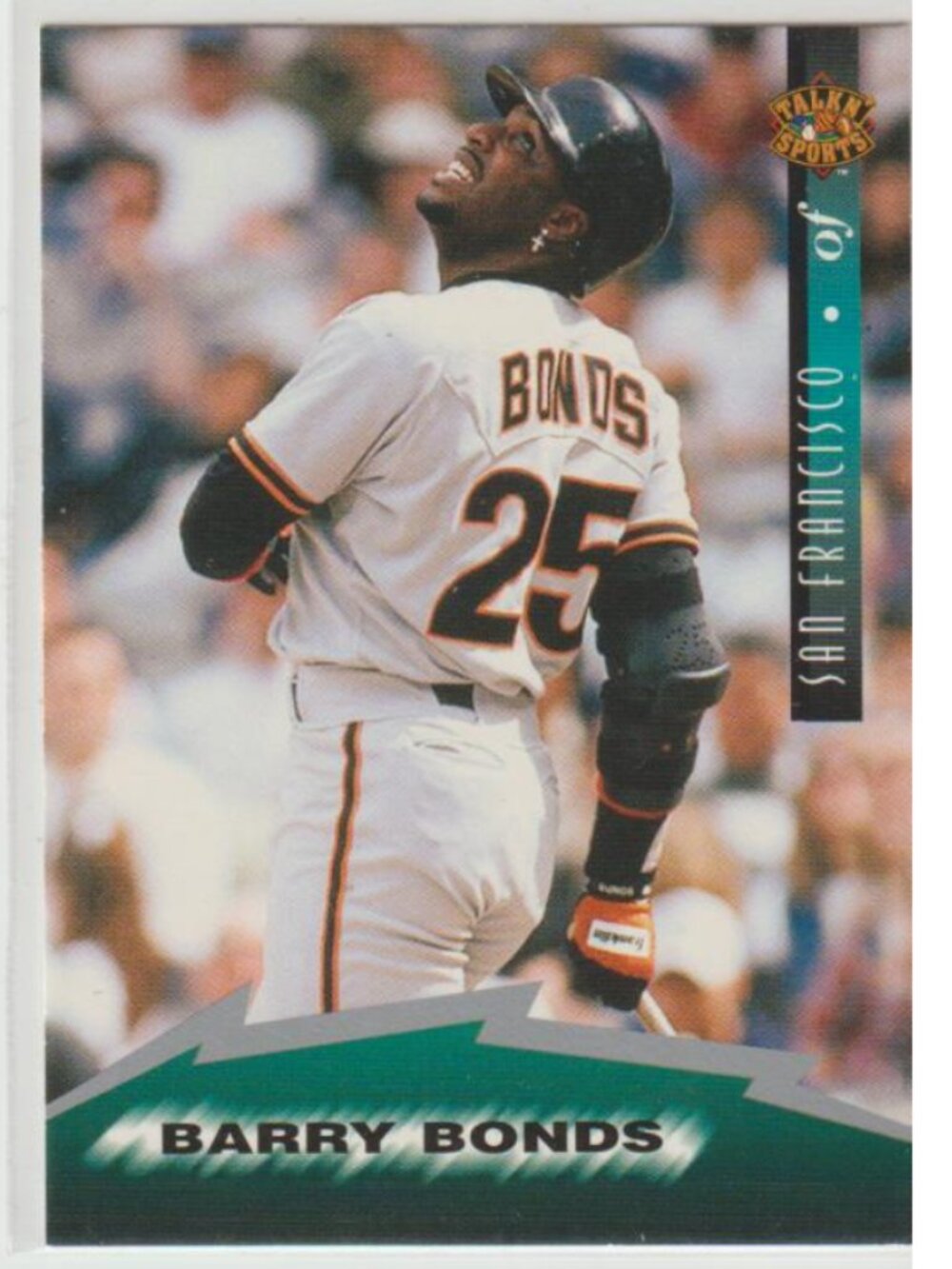 Barry Bonds 1997 The Score Board Talkn Sports #40